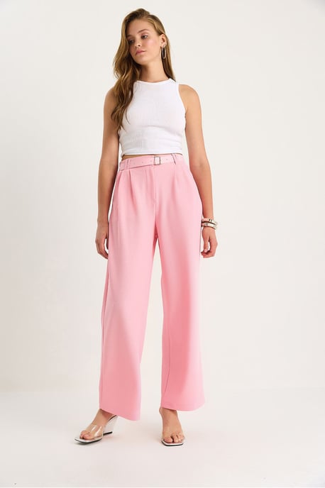 Bundfaltenweite Strickhose - Image 4
