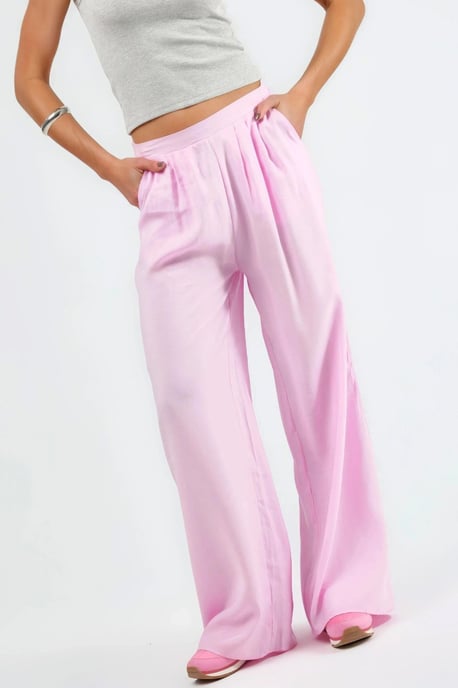 Weite, gefaltete Hose - Image 1