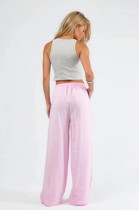 Weite, gefaltete Hose - Image 3