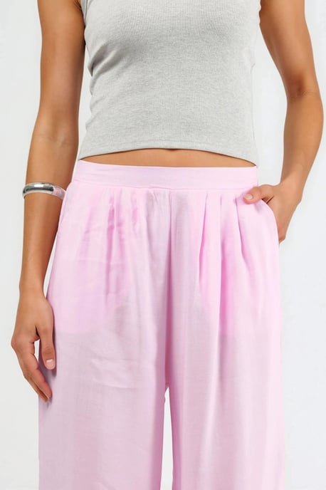 Weite, gefaltete Hose - Image 6