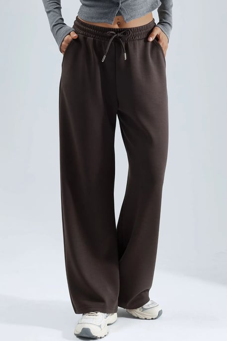 Hochtaillierte weite Modal-Hosen - Image 1