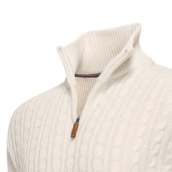 Norlund Strickpullover Selt Weiß - Image 3