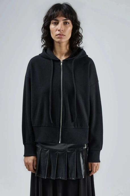 Kapuzenszipperjacke mit Taschen - Image 6
