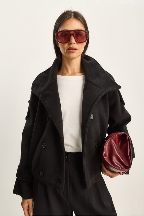 Geknöpfte Oversize-Jacke - Image 2