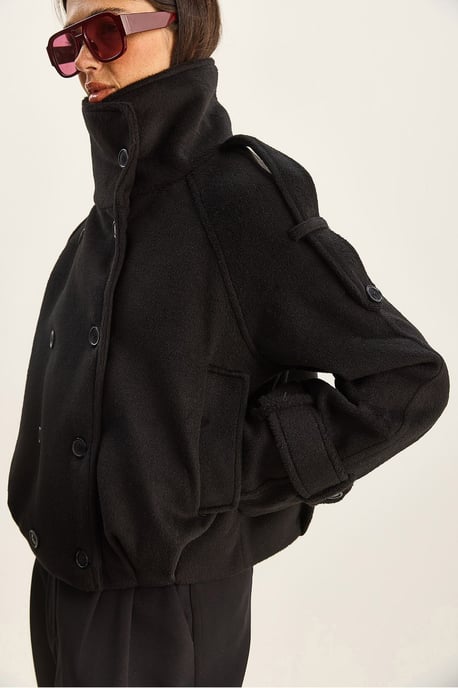 Geknöpfte Oversize-Jacke - Image 4