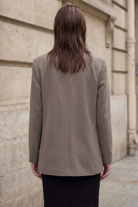 Geknöpfter Blazer-Jacke - Image 2