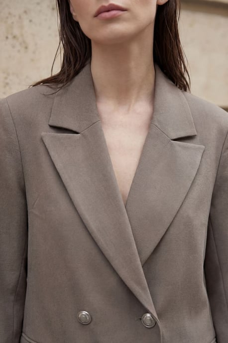 Geknöpfter Blazer-Jacke - Image 4
