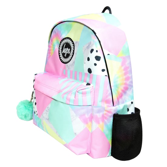 Kinder-Rucksack Multi-Pastell Collage-Design | Leichter Schulranzen - Image 4