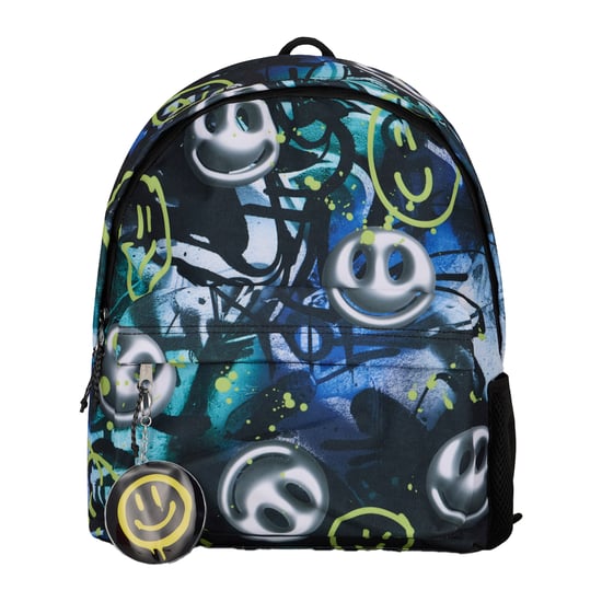 Kinder Rucksack Multi Visionär Graffiti Druck | 18L Schulrucksack mit Laptopfach - Image 1