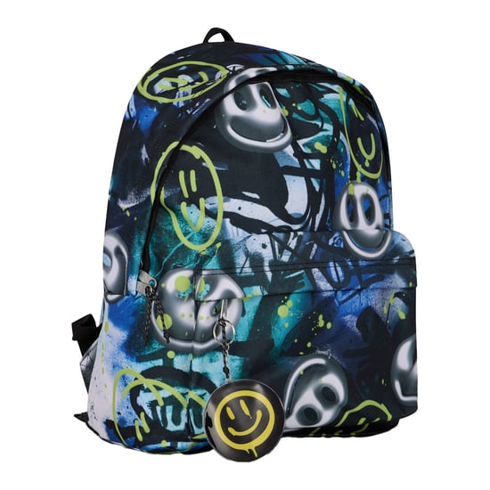 Kinder Rucksack Multi Visionär Graffiti Druck | 18L Schulrucksack mit Laptopfach - Image 2
