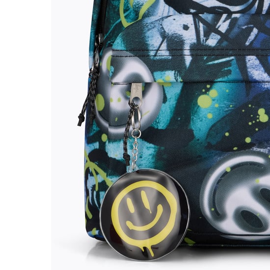 Kinder Rucksack Multi Visionär Graffiti Druck | 18L Schulrucksack mit Laptopfach - Image 5