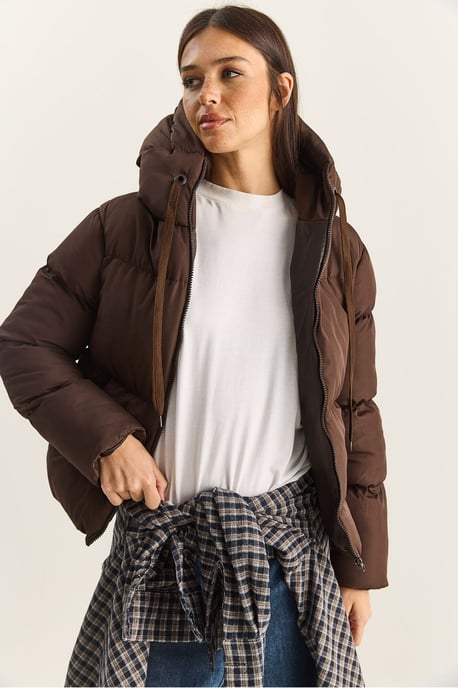 Kapuze Steppjacke - Image 3