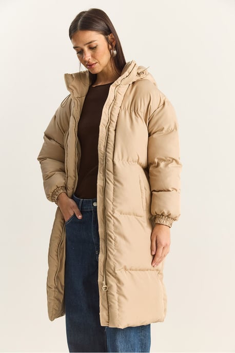 Kapuzensweatjacke mit langen Ärmeln und Taschen - Image 4