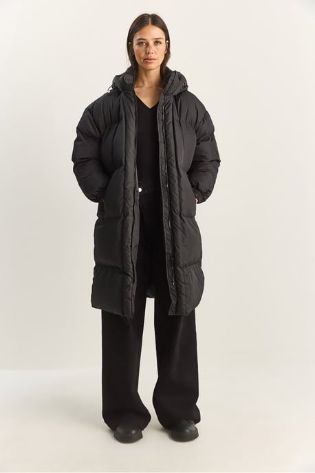 Kapuzensweatjacke mit langen Ärmeln und Taschen - Image 2
