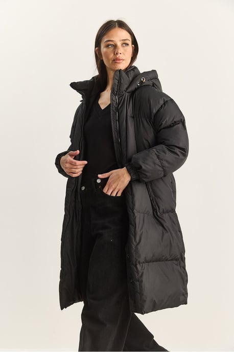 Kapuzensweatjacke mit langen Ärmeln und Taschen - Image 4