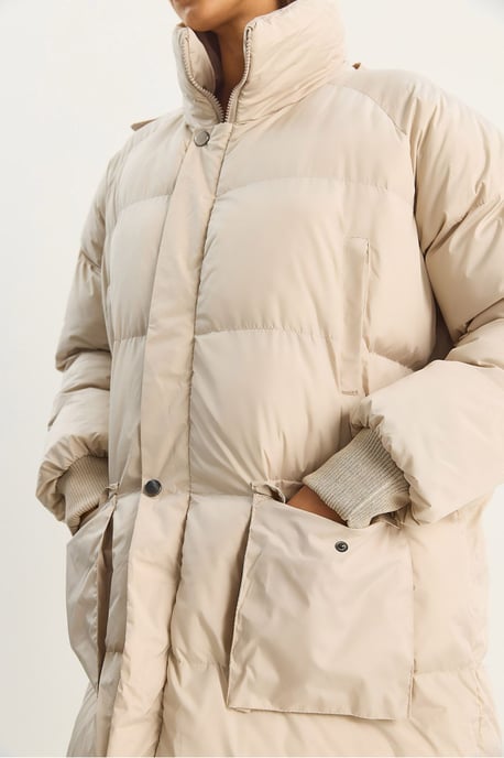 Oversized Langer Puffer-Mantel - Image 5