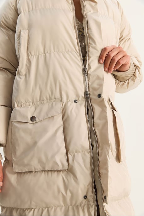 Oversized Langer Puffer-Mantel - Image 6