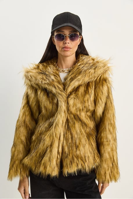 Oversize Kunstfelljacke - Image 6