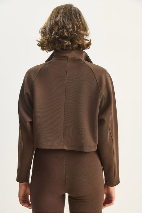 Gekürzte Jacke mit Taschen - Image 6