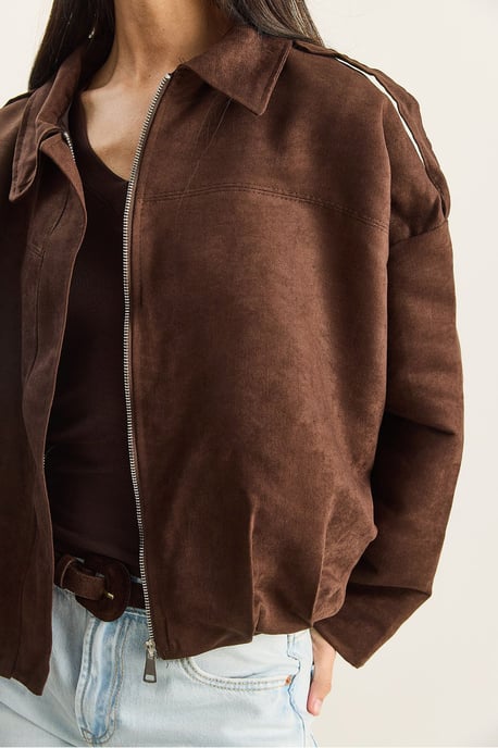 Oversized Kunstlederjacke - Image 6