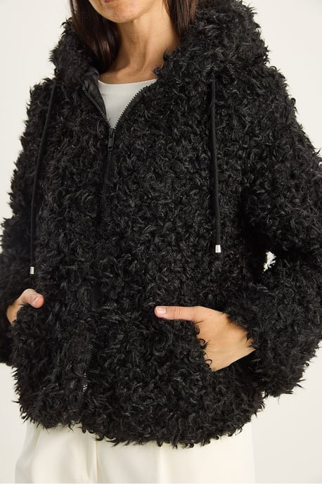 Hooded Fleece Mantel - Image 6