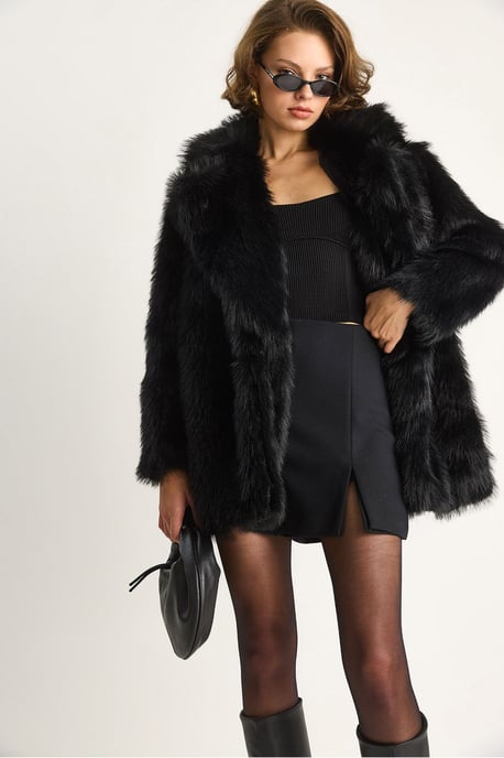 Faux-Fur-Mantel - Image 2