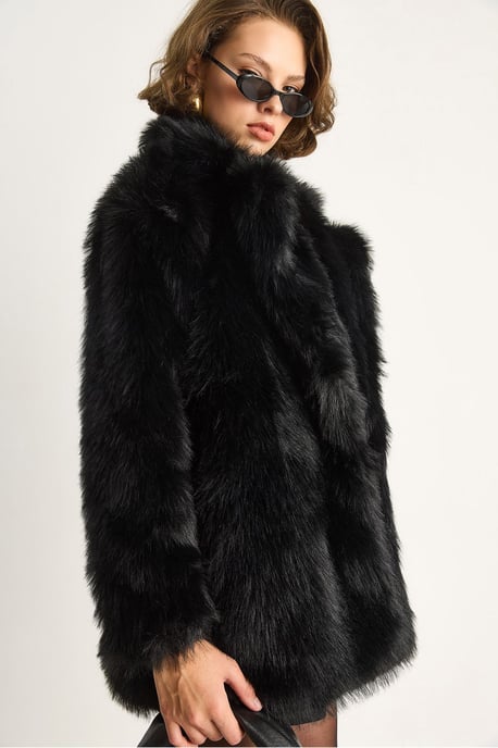 Faux-Fur-Mantel - Image 5