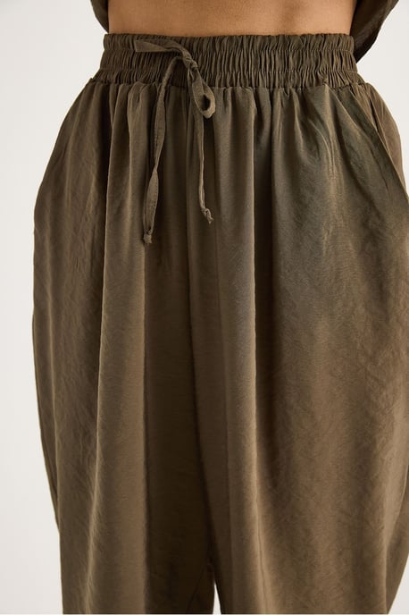 Übergröße Bootsausschnitt Polyester Zweiteiliges Set - Image 6
