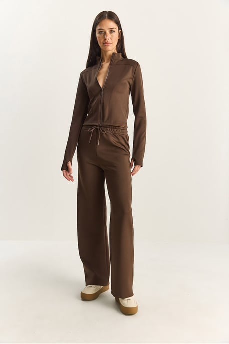 Jacke und gerade geschnittene Hose Zwei-Teiler Set - Image 5