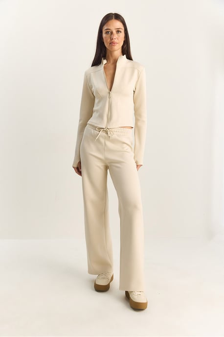 Jacke und gerade geschnittene Hose Zwei-Teile-Set - Image 4