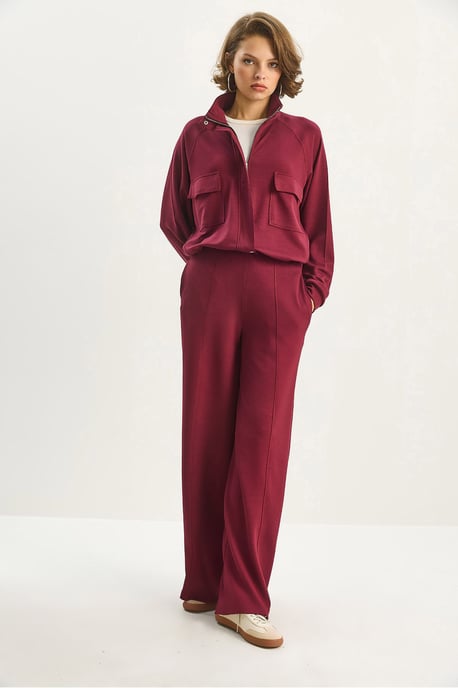Jacken-Hosen Viskose-Mix Zweiteiliges Coord-Set - Image 6