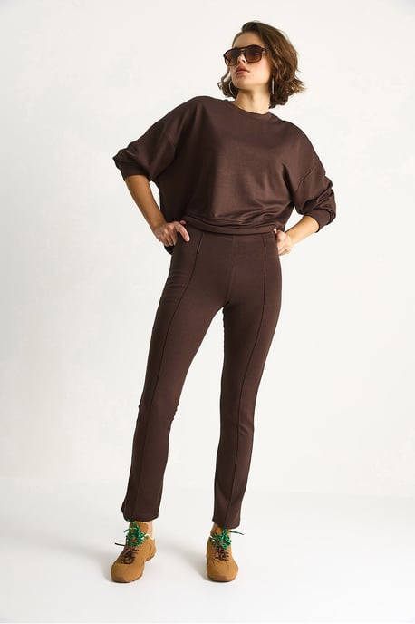 Fitted Langarm-Crewneck-Zweiteiler - Image 5