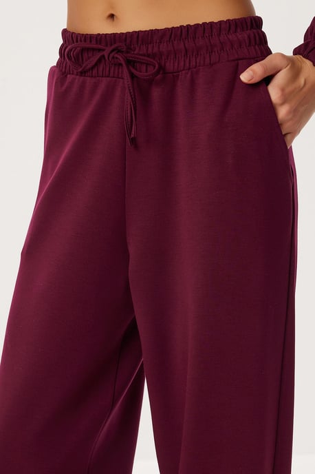 Taschen-Detail-Jacke & Weitbeinige Hose Zweiteiliges Set - Image 6