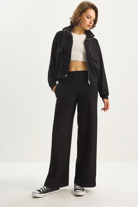 Jacken-Hosen Viskose-Mix Zweiteiliges Coord-Set - Image 1
