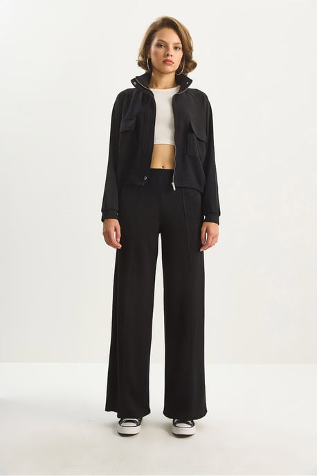 Jacken-Hosen Viskose-Mix Zweiteiliges Coord-Set - Image 2
