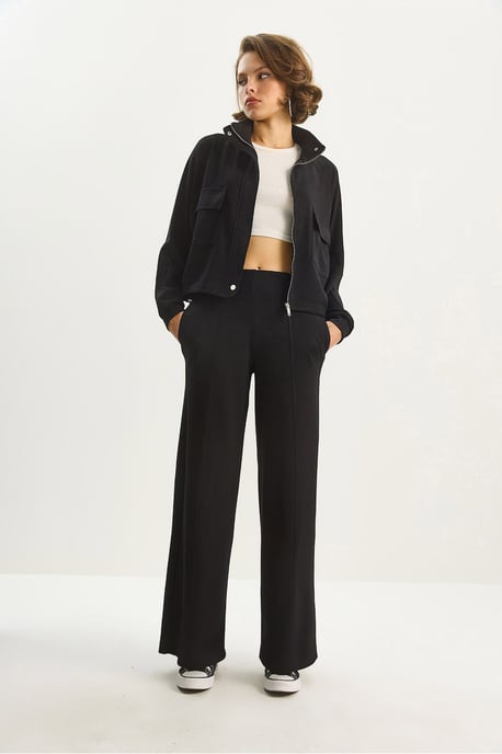 Jacken-Hosen Viskose-Mix Zweiteiliges Coord-Set - Image 4