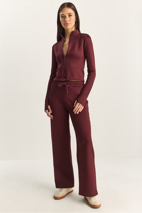 Jacke und gerade geschnittene Hose Zwei-Teiler Set - Image 1