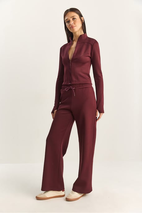 Jacke und gerade geschnittene Hose Zwei-Teiler Set - Image 3