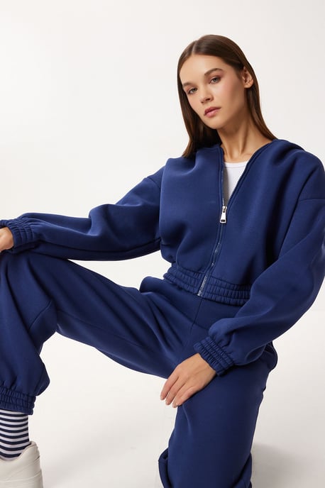 Hoodie mit langen Ärmeln Zweiteiliges Set - Image 2
