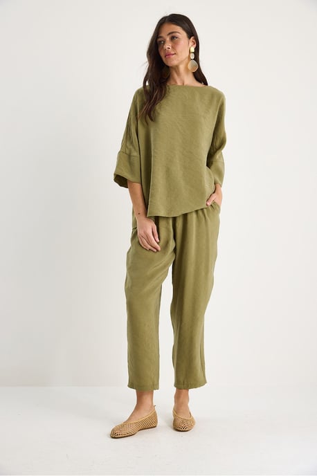 Übergröße Bootsausschnitt Polyester Zweiteiliges Set - Image 3