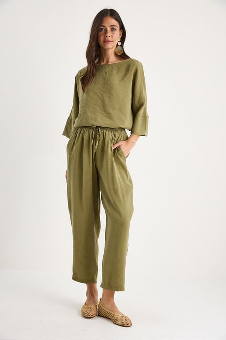 Übergröße Bootsausschnitt Polyester Zweiteiliges Set - Image 4
