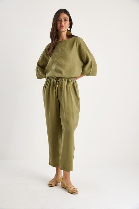 Übergröße Bootsausschnitt Polyester Zweiteiliges Set - Image 5