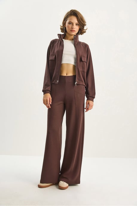Jacken-Hosen Viskose-Mix Zweiteiliges Coord-Set - Image 2