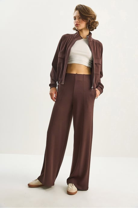Jacken-Hosen Viskose-Mix Zweiteiliges Coord-Set - Image 3