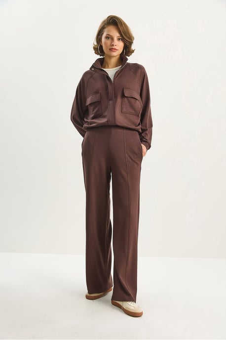 Jacken-Hosen Viskose-Mix Zweiteiliges Coord-Set - Image 5