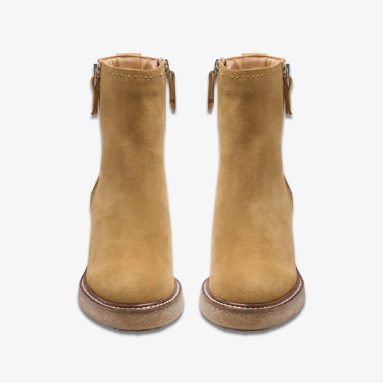 Cassiano Reißverschluss-Ankle-Boots Hellbraunes Wildleder - Image 6