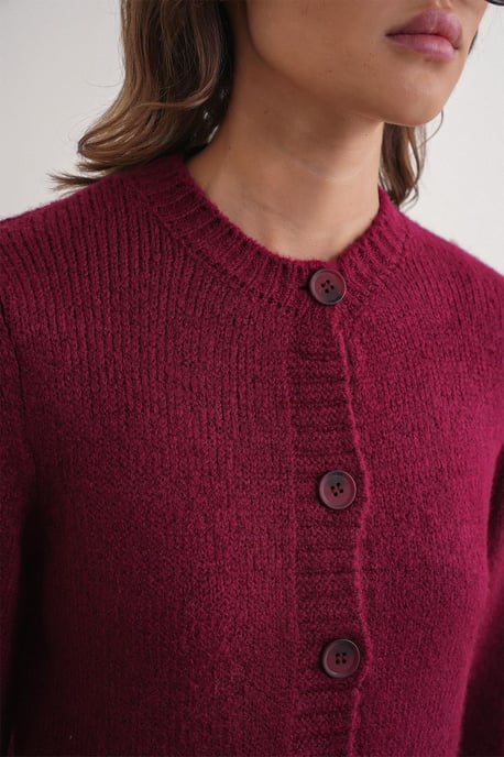 Rippstrick-Button-Cardigan - Image 5