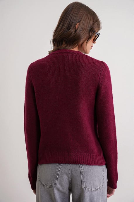 Rippstrick-Button-Cardigan - Image 6