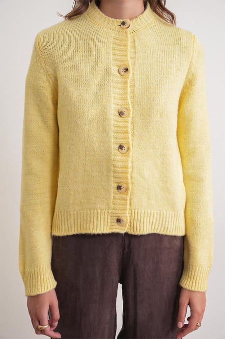 Rippstrick-Button-Cardigan - Image 4