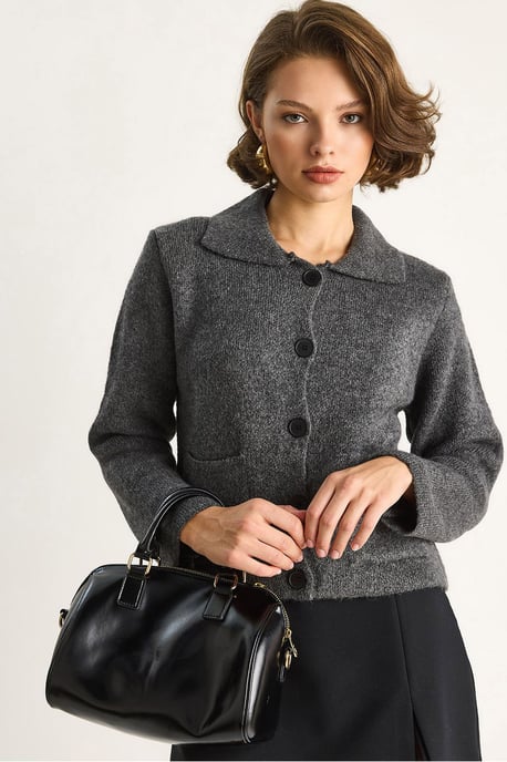 Strick-Kardigan mit Taschen - Image 1